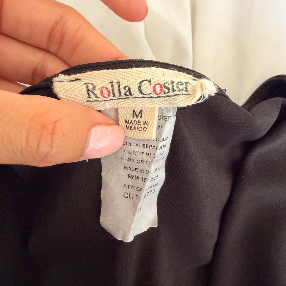 Rolla Coster Classic Black Jumpsuit - Picture 2 of 4